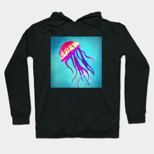 Abstract Colorful Jellyfish Hoodie